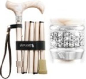 Stylish walking stick for chronic pain support